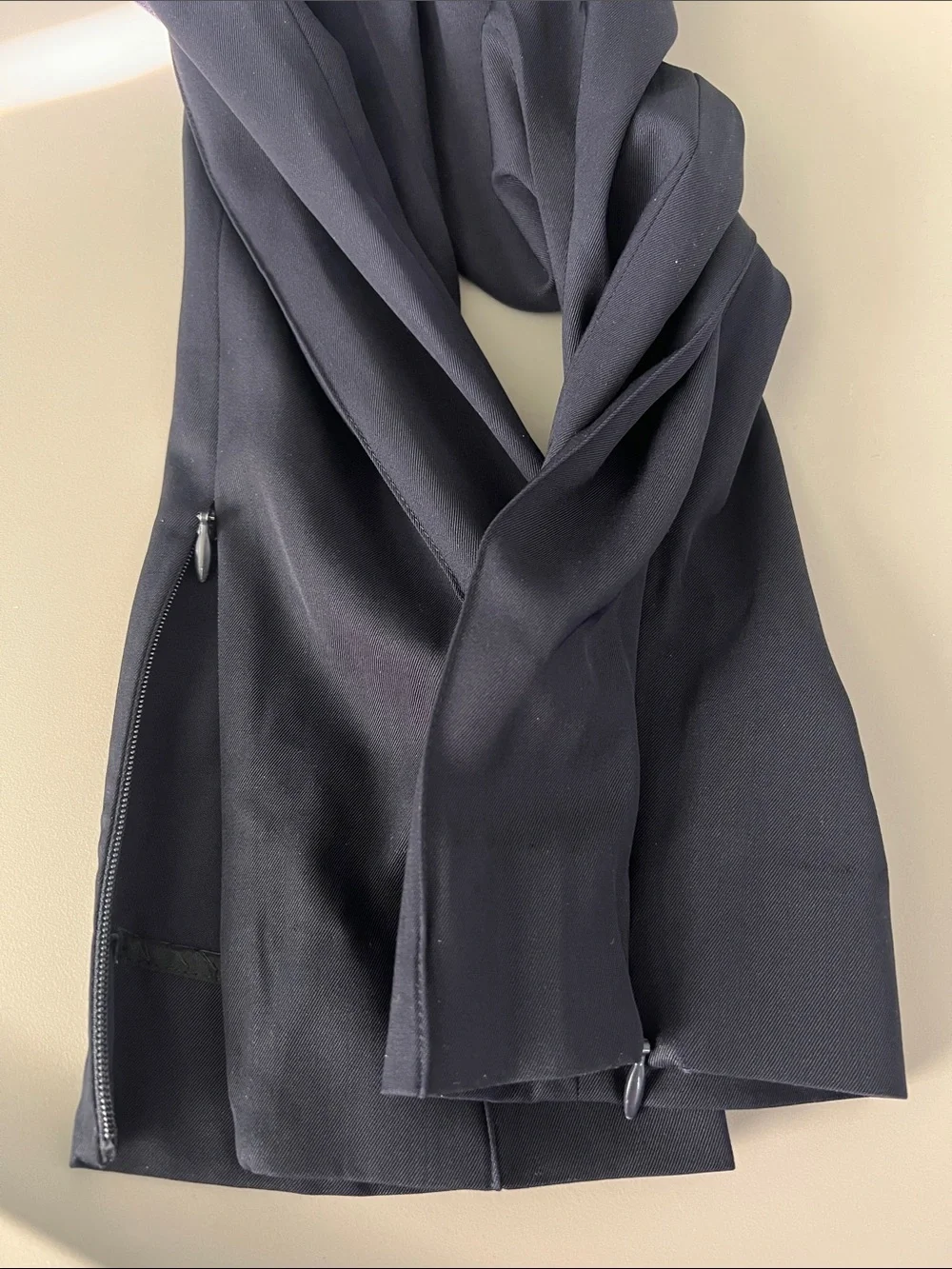 Everlane Wool Elastic Waist Pant Navy Size 0